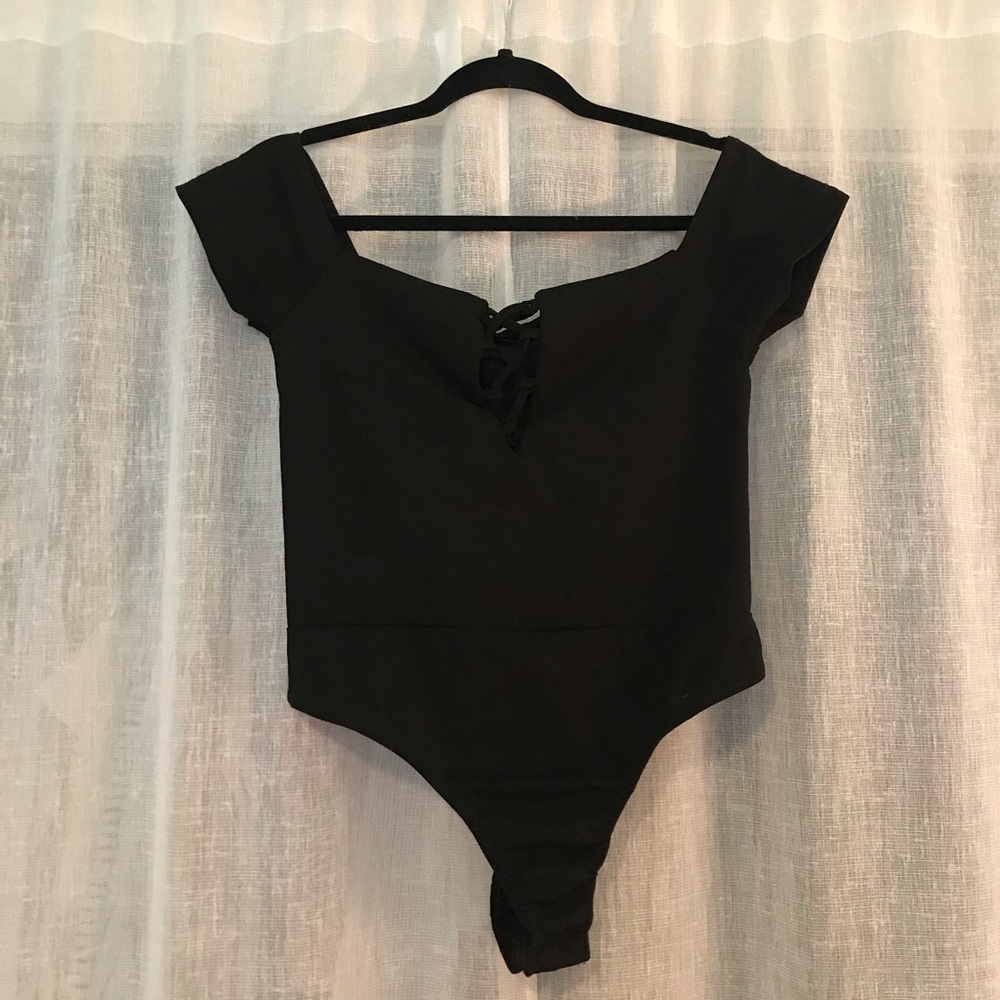 Misguided Black Bodysuit